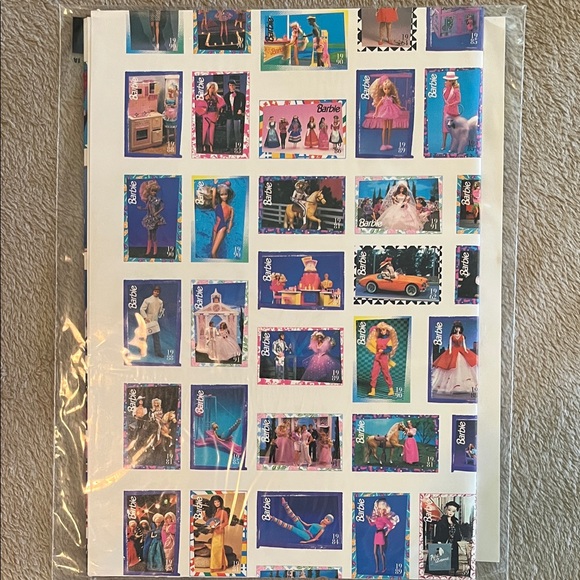 Mattel Barbie Trading Cards Sets & 20 Packs “Ten Cards” Plus Puzzle Pieces. - Picture 11 of 13